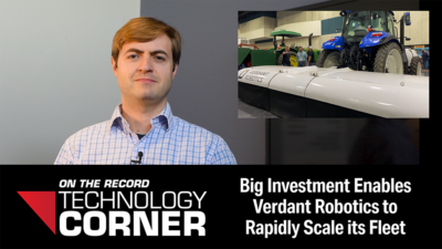 [Technology Corner] Big Investment Enables Verdant Robotics to Rapidly Scale its Fleet