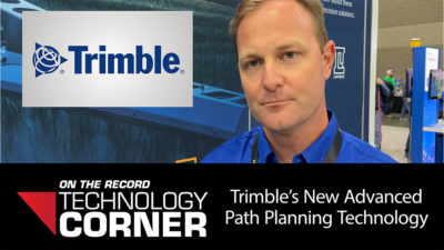 [Technology Corner] Trimble’s New Advanced Path Planning Technology