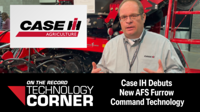 Case IH Debuts New AFS Furrow Command Technology