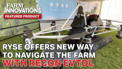 Ryse Offers New Way to Navigate the Farm with RECON eVTOL