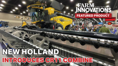 New Holland Introduces CR11 Combine