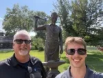 Mike and Hayden Lessiter John Deere Historical Site