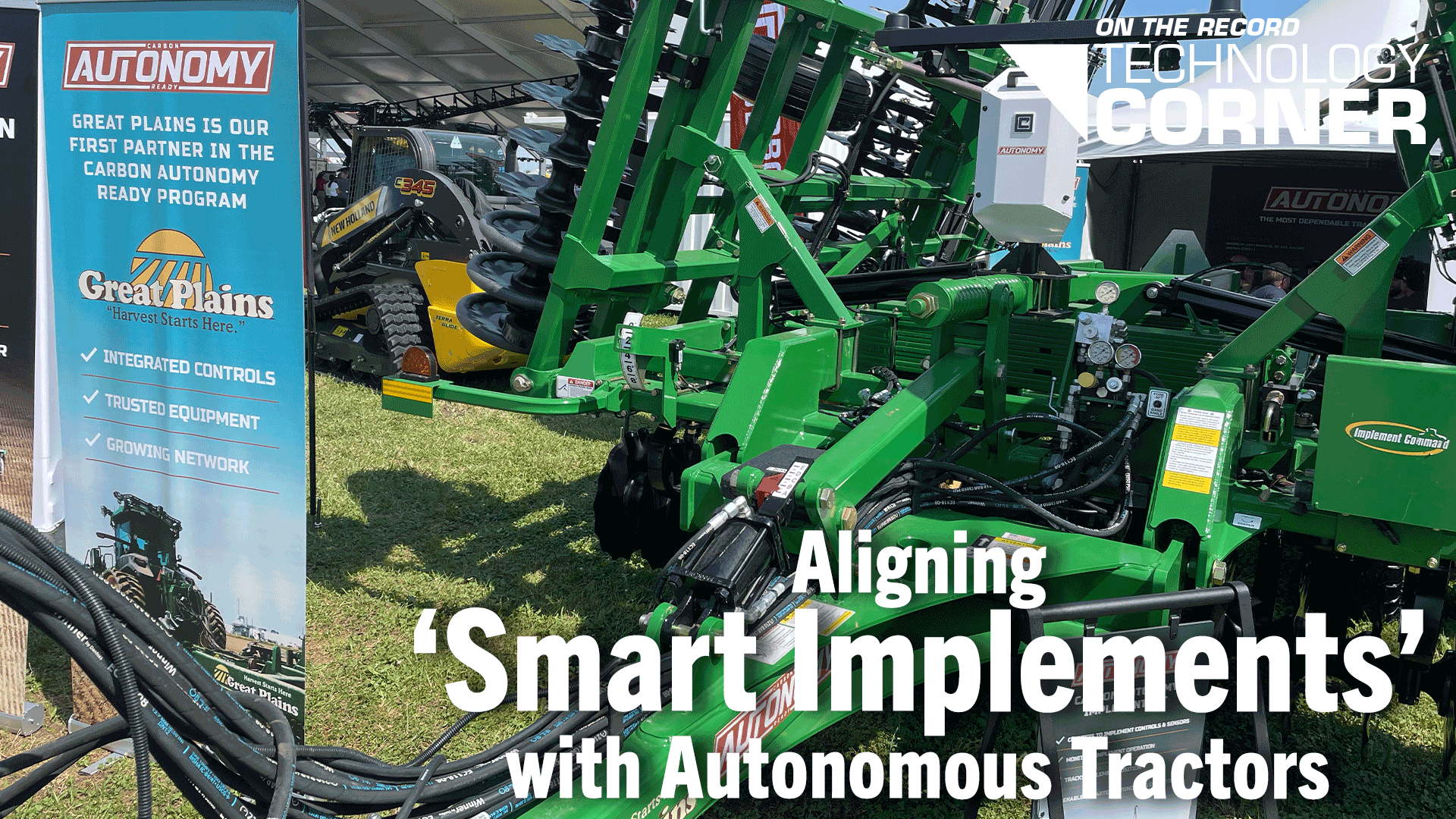 Aligning Smart Implements with Autonomous Tractors Aligning Smart Implements with Autonomous Tractors
