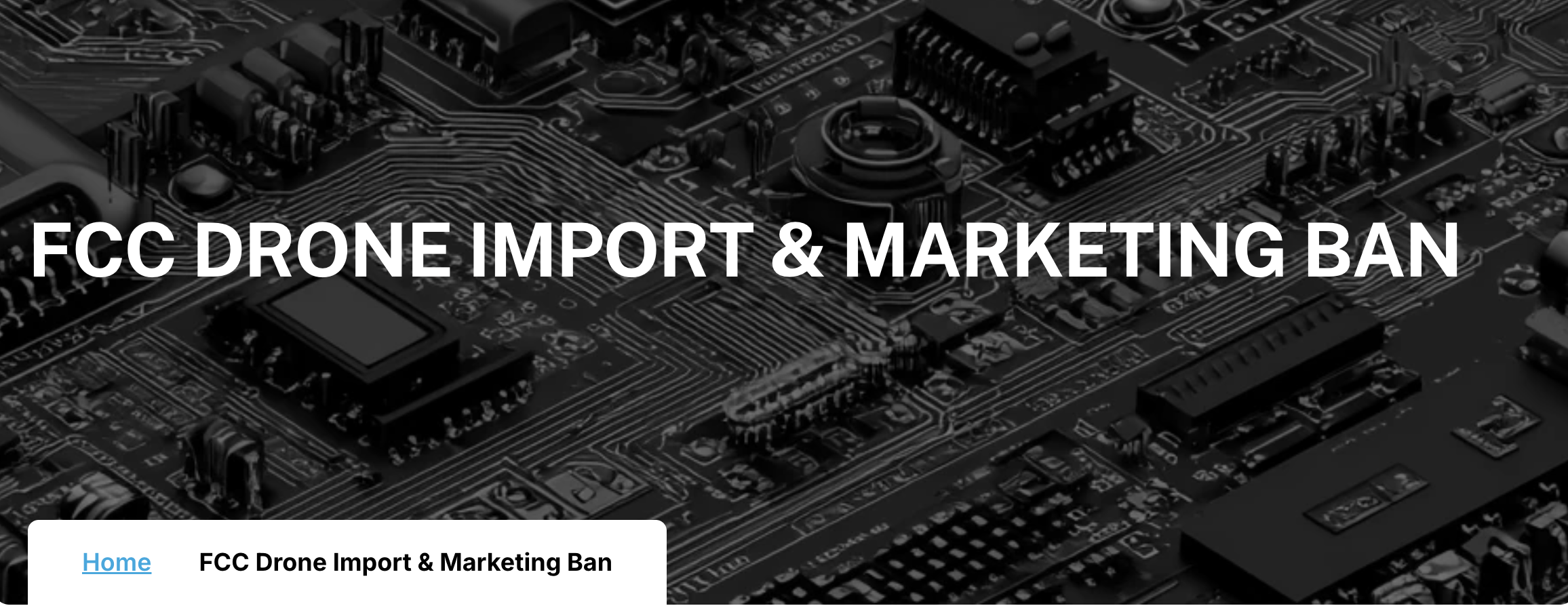 drone ban