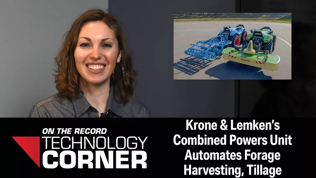Krone & Lemken’s Combined Powers Unit Automates Forage Harvesting, Tillage
