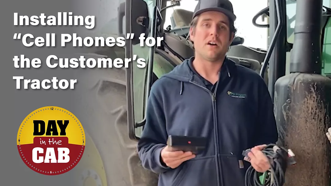Installing “Cell Phones” for the Customer’s Tractor.jpg