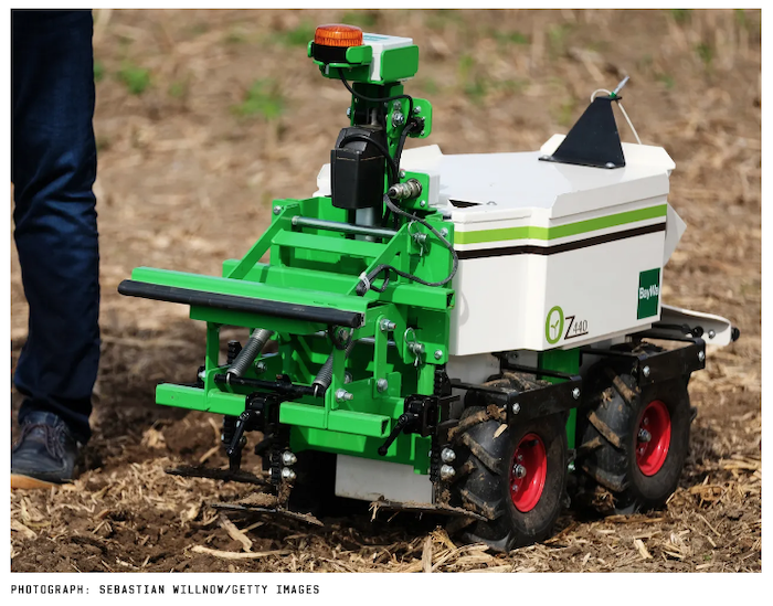 robotics and AI will soon revolutionize agriculture