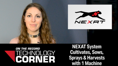 [Technology Corner] NEXAT System Cultivates, Sows, Sprays & Harvests with 1 Machine